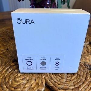 Ōura Silver Ring Size 8